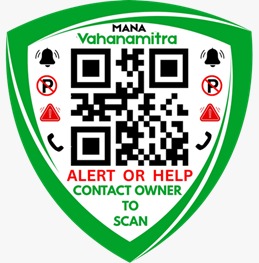 MANA Vahana Mitra QR Safety Product